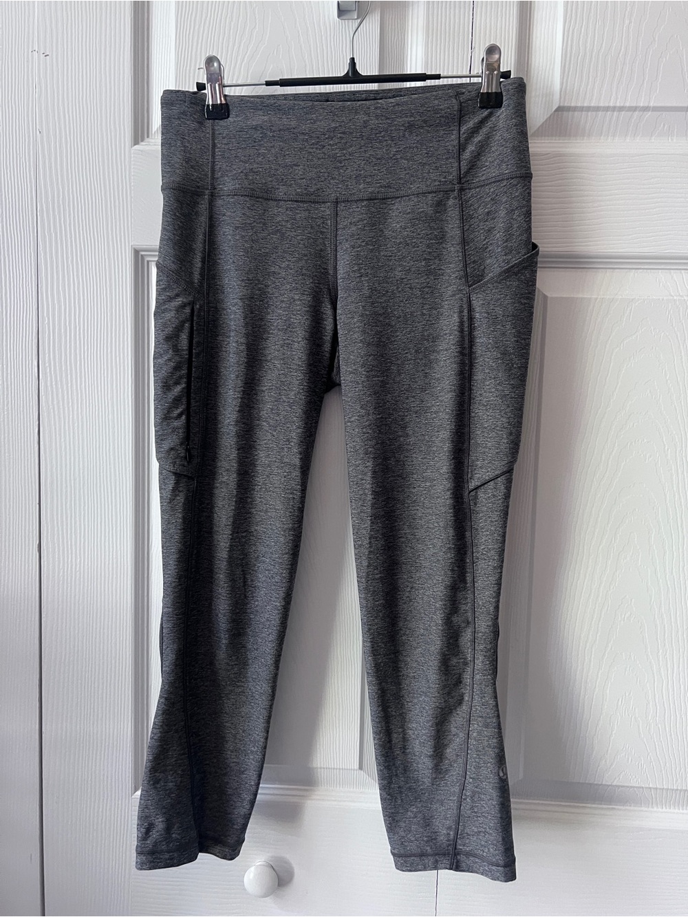 lululemon athletica Dark Gray High-Rise Pocket Capri Leggings